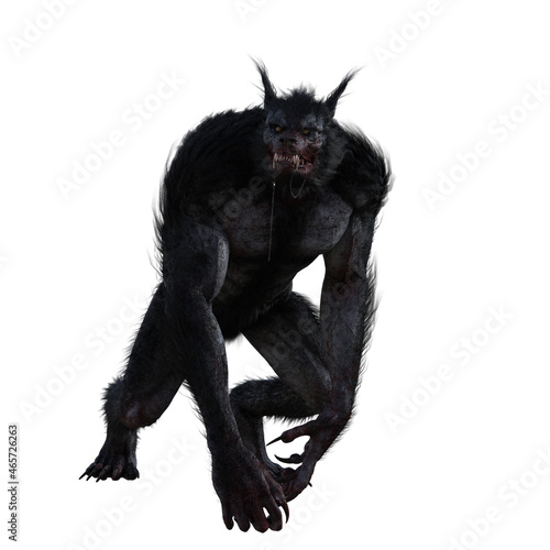 Obraz na płótnie Werewolf w salonie