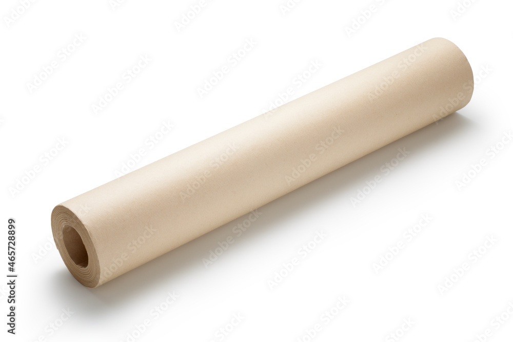Roll of Chinese rice paper isolated on white background Roll of Chinese rice paper isolated on white background