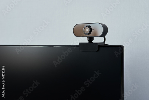 Foto Webcam above computer screen