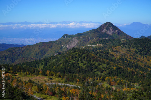 秋の志賀高原　横手山ドライブインからの眺望 © sunftaka77