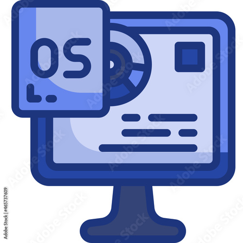 operational system Two Tone icon