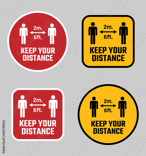 keep distance sign preventive measures, keep the distance, coronavirus pandemic precaution