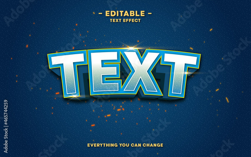 Text Effect Editable, Font Style