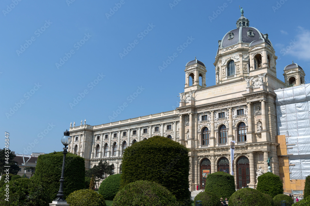 Austria Vienna city view on a sunny autumn day 