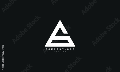 AB, BA, Abstract initial monogram letter alphabet logo design