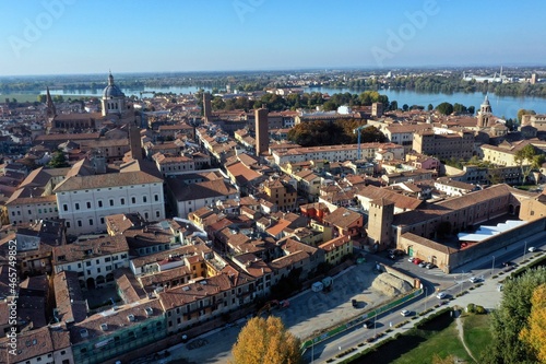 Aerial view of Mantova (Mantua), Italy © DVisions