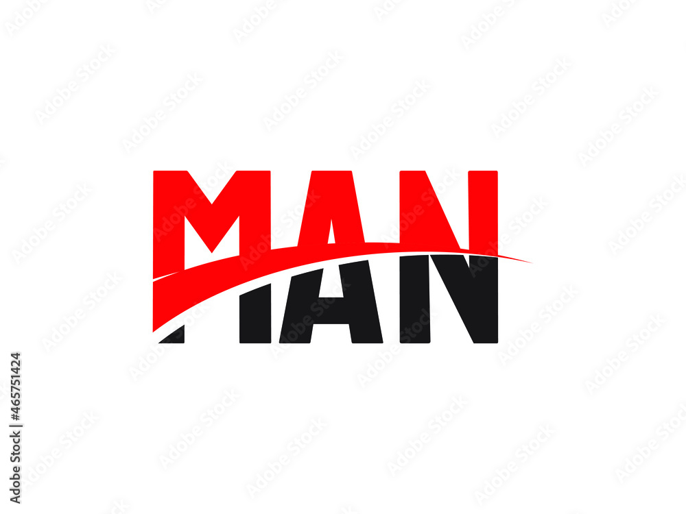 MAN Letter Initial Logo Design Vector Illustration MAN Letter Initial Logo Design Vector Illustration
