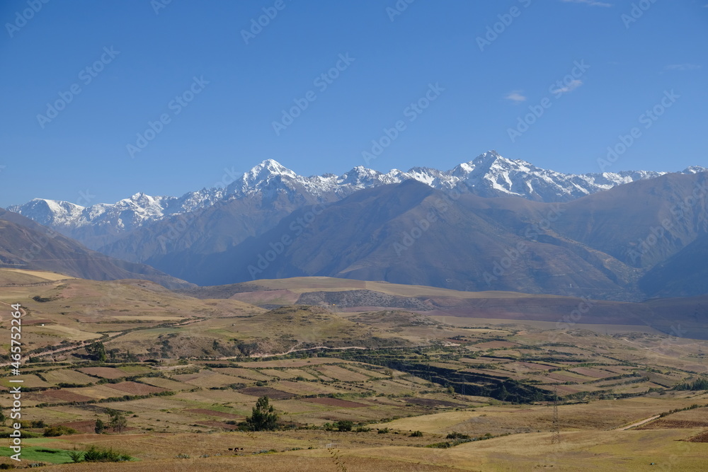 Peru Maras - Sacred Valley in Peru's Andean highlands