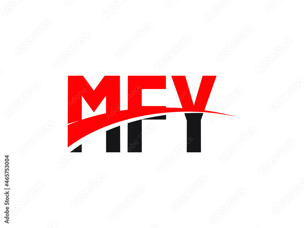 MFY Letter Initial Logo Design Vector Illustration MFY Letter Initial Logo Design Vector Illustration
