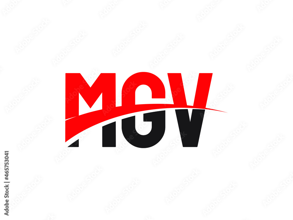 MGV Letter Initial Logo Design Vector Illustration MGV Letter Initial Logo Design Vector Illustration