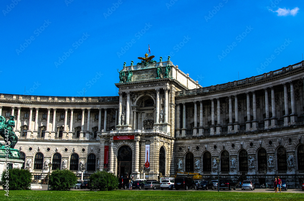 National Library in Austria Vienna