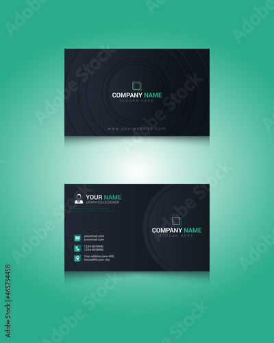 Unique business card | modern professional business card| custom business card |stunning business card