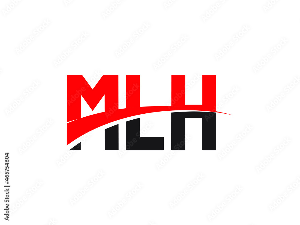 MLH Letter Initial Logo Design Vector Illustration MLH Letter Initial Logo Design Vector Illustration