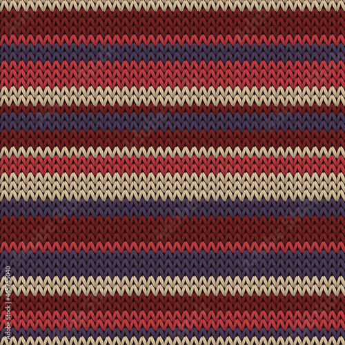 Clothing horizontal stripes knitting texture