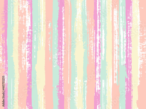 Sloopy gouache vertical lines vector pattern.