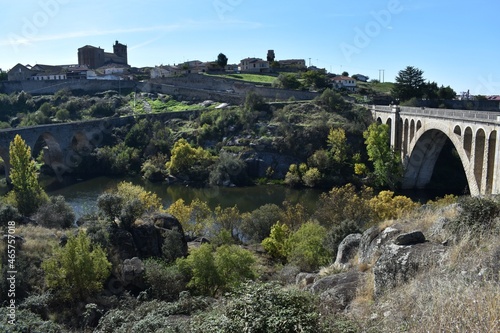 
A view of the town of Ledesma in Salamanca photo