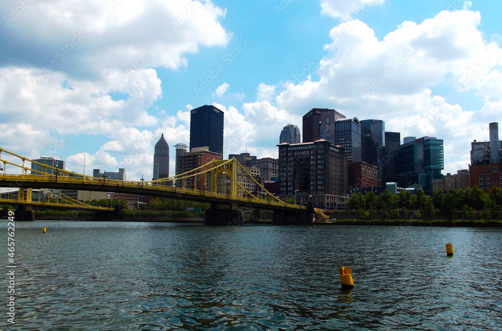 Obraz premium Pittsburgh Birdge View