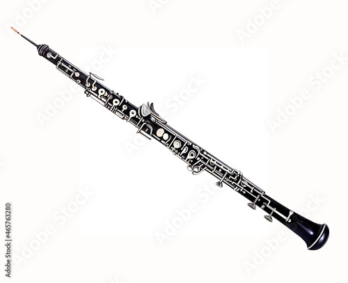 Oboe woodwind musical instrument photo