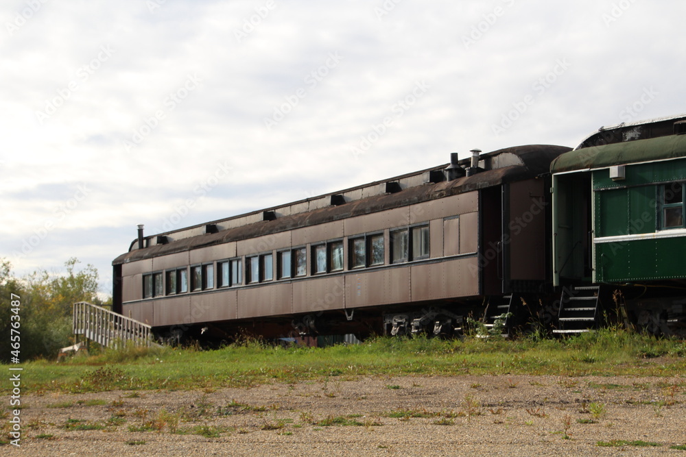 train in the countryside