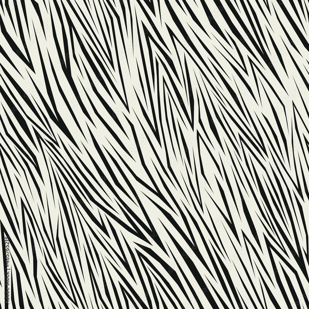 zebra stripes seamless pattern print. vector print for clothes or print