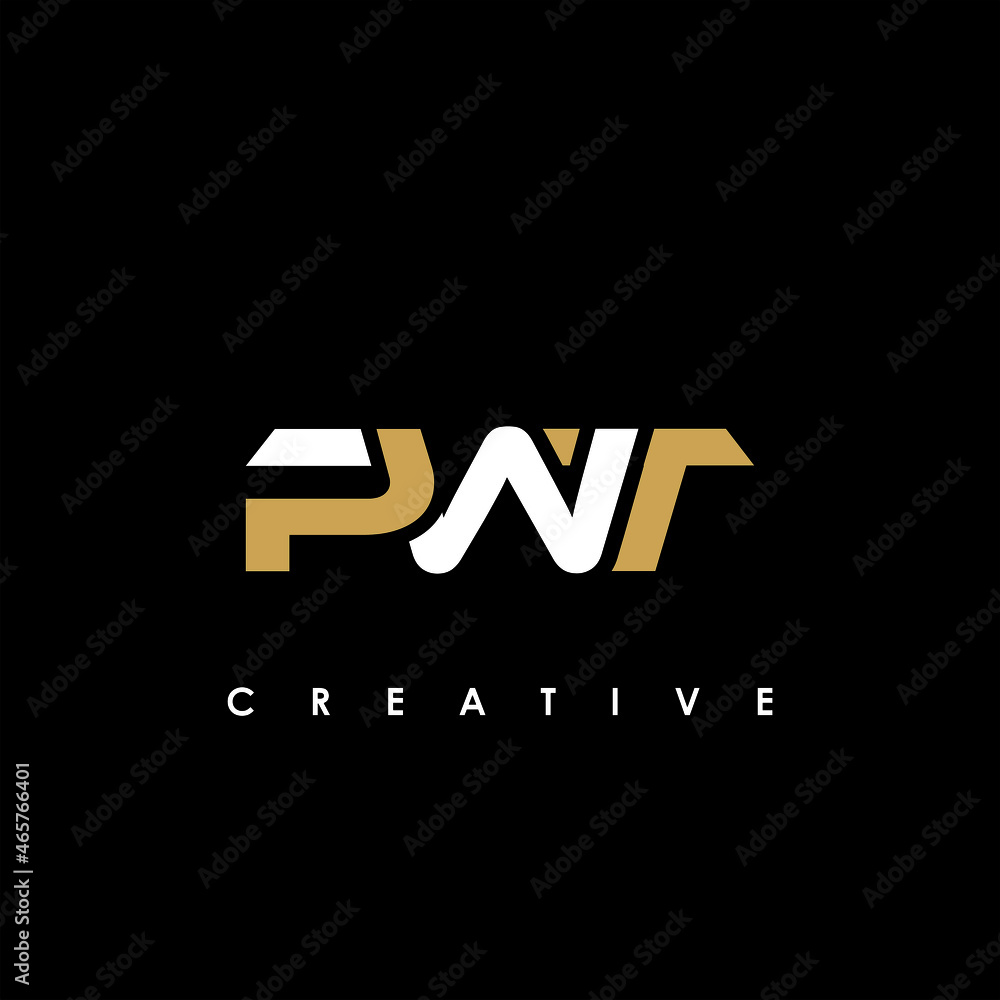 PWT Letter Initial Logo Design Template Vector Illustration