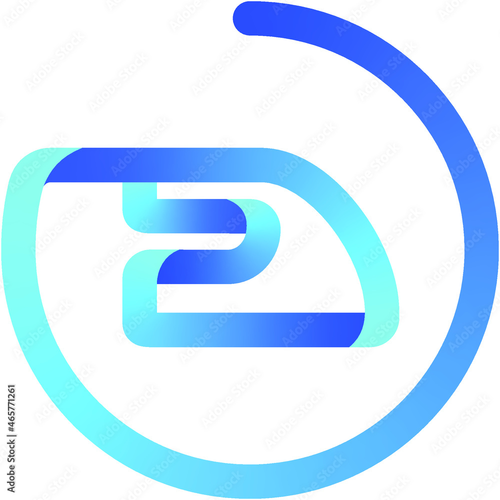 Creative gradient logo for ironing service app Creative gradient logo for ironing service app