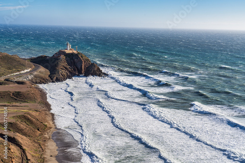 Fotografie Sirens Reef located in the Cabo de Gata Nijar park, Almeria Spain