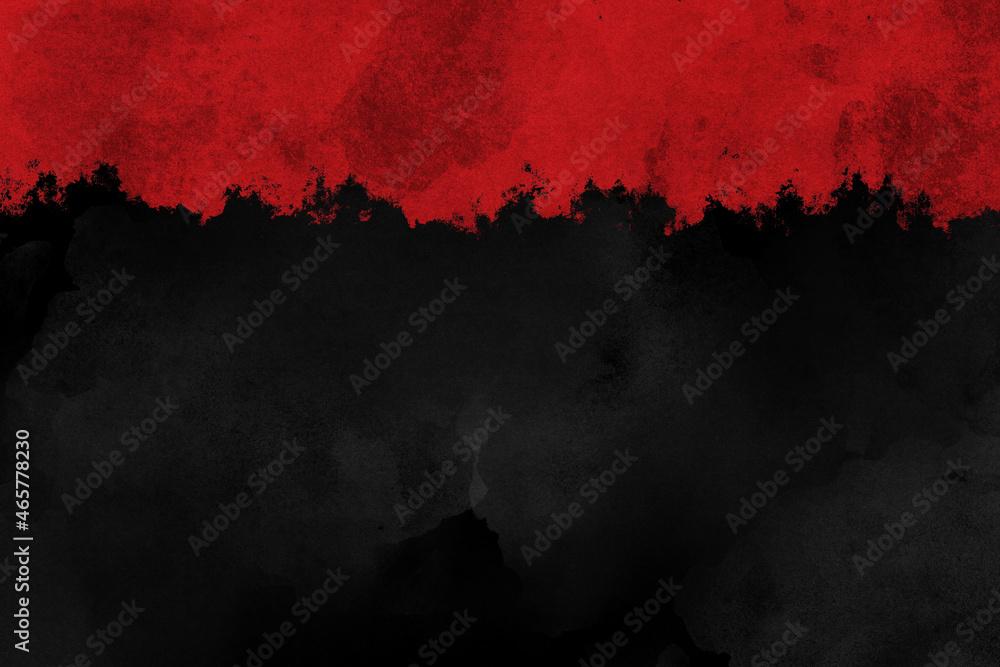 Black and Red Background for Banners and Invitations Stock Illustration