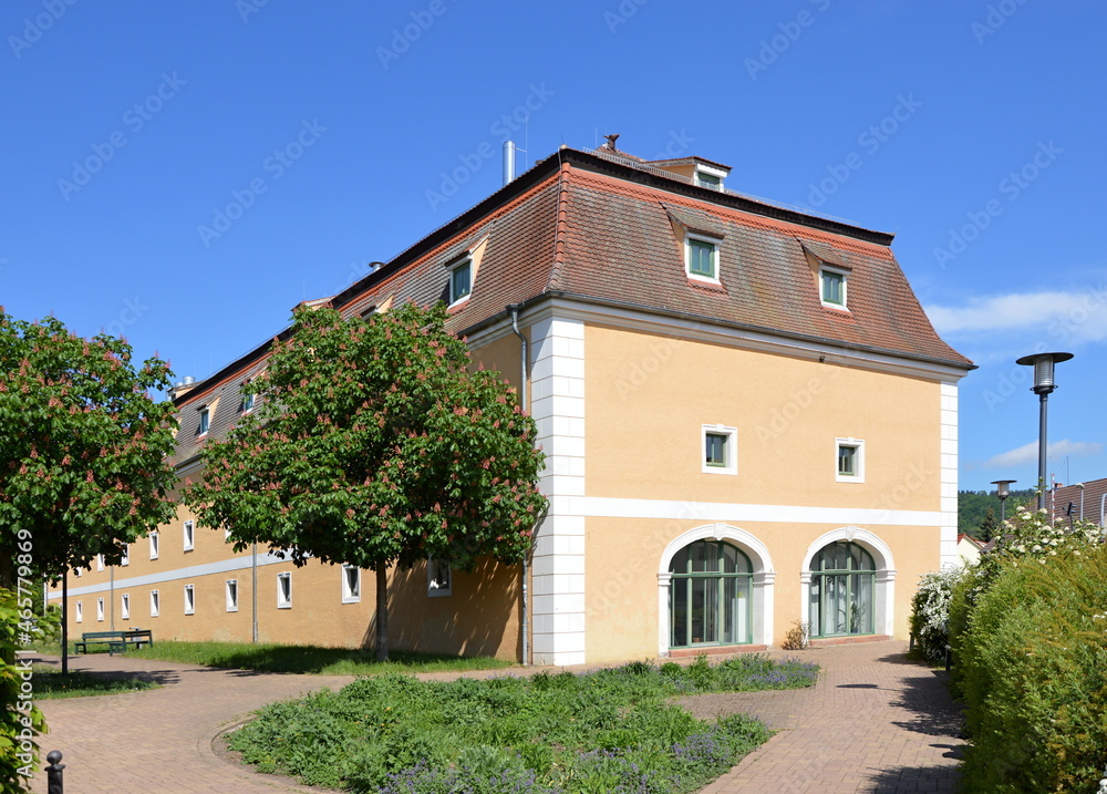 Historisches Bauwerk Zeughaus in der Kur Stadt Bad Berka, Thüringen