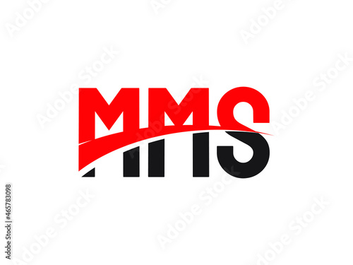 MMS Letter Initial Logo Design Vector Illustration