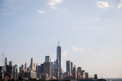 skyline view of New York City © Zach
