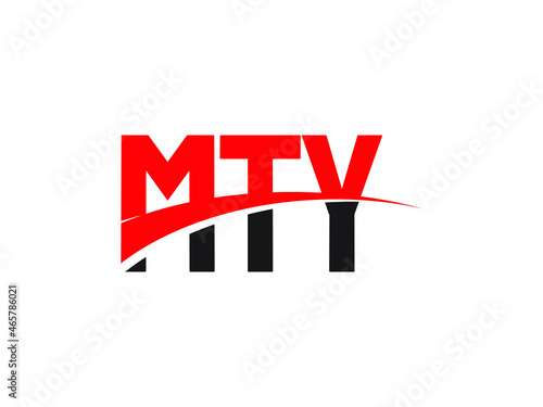 MTY Letter Initial Logo Design Vector Illustration photo