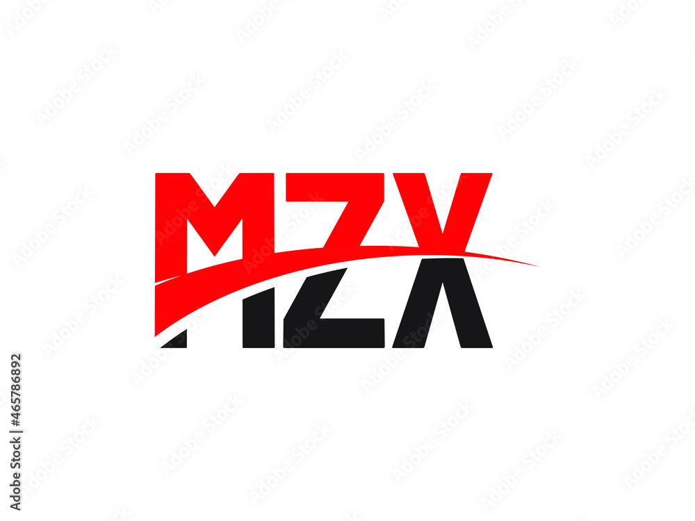 MZX Letter Initial Logo Design Vector Illustration MZX Letter Initial Logo Design Vector Illustration