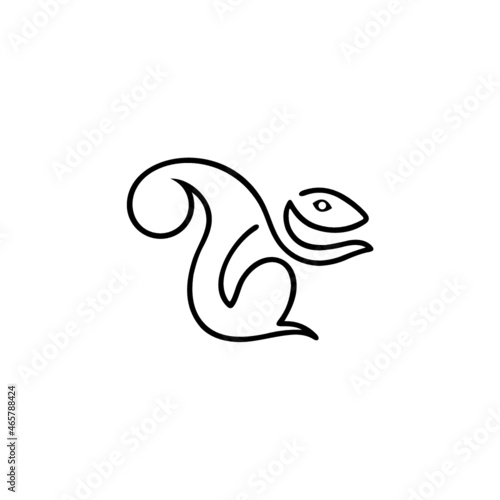 Squirrel logo design