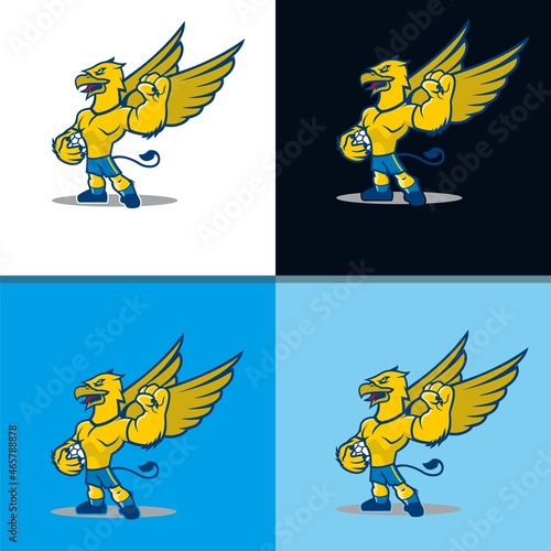 eagle cartoon design vector illustration