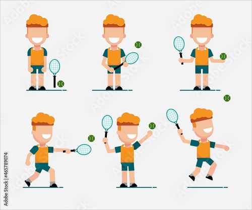 tennis sport little boy bundle