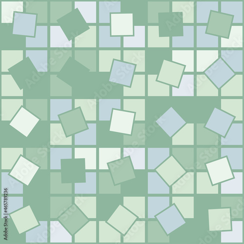 Fototapeta Naklejka Na Ścianę i Meble -  Abstract seamless geometric pattern of rhombuses and diagonals. Vector illustration