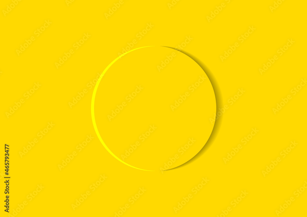 3d yellow circle 3d yellow circle