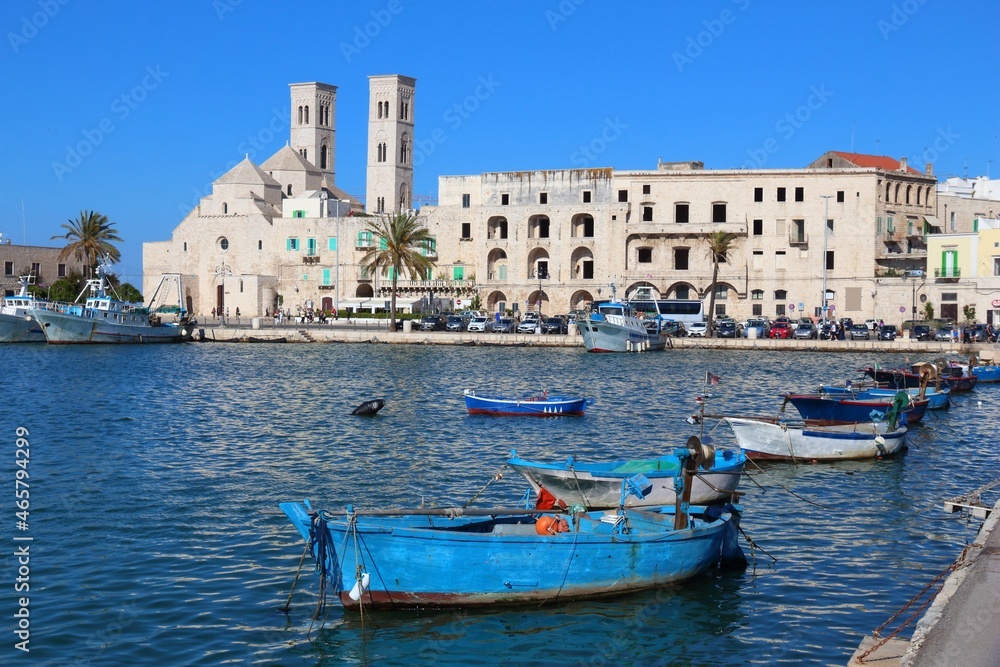 Italy - Molfetta fishing harbor