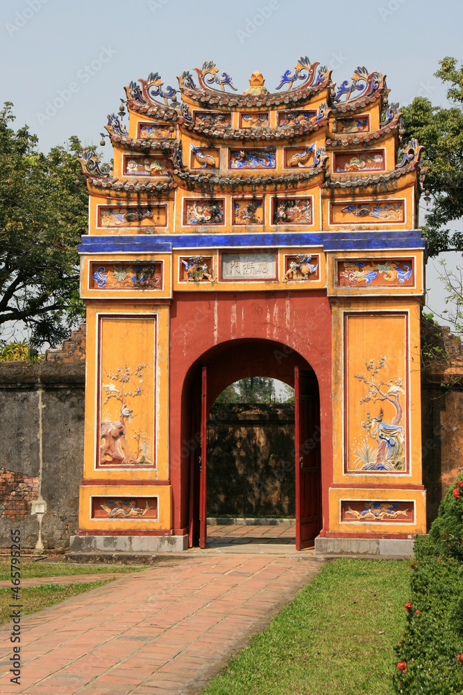 Fototapeta premium imperial city in hue (vietnam)