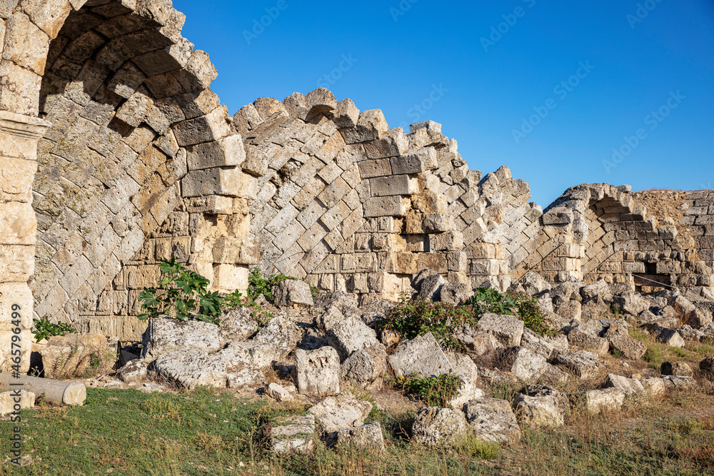 Fototapeta premium Perge Ancient City in Antalya Province