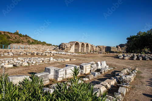 Perge Ancient City in Antalya Province photo