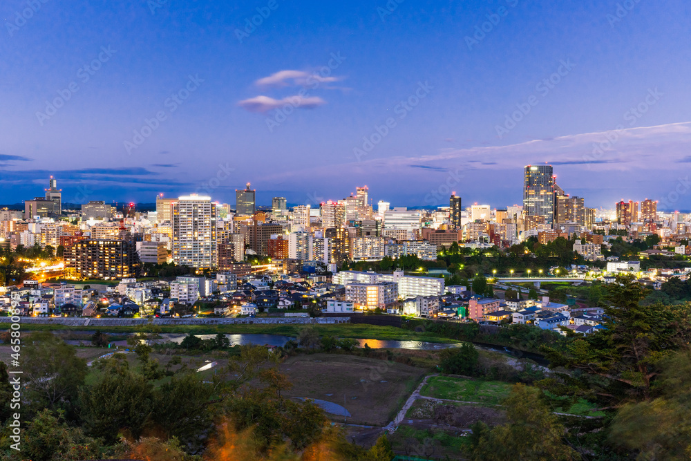 Obraz premium 仙台 夜景