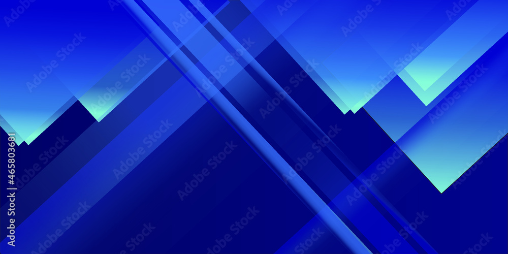 Obraz premium Abstract Blue Background with Lines