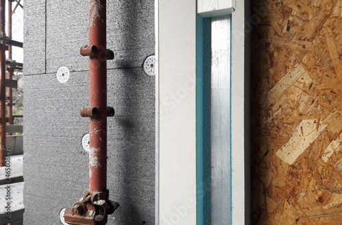Sistema di isolamento termico ed acustico delle pareti di facciata delle casa - detrazioni fiscale photo