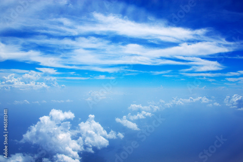 雲の列と海, 小笠原村,東京都