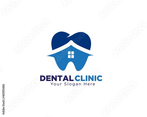 home dental clinic logo designs simple for medical service
