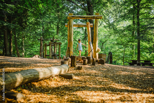 Forest playground in Sweden 2