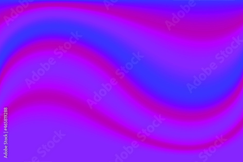 The background with is a wavy bright neon glow. Gradient pattern. Vector illustration