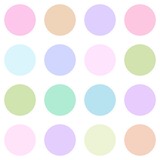 Seamless pattern with abstract dots circle for fabrics and textiles 